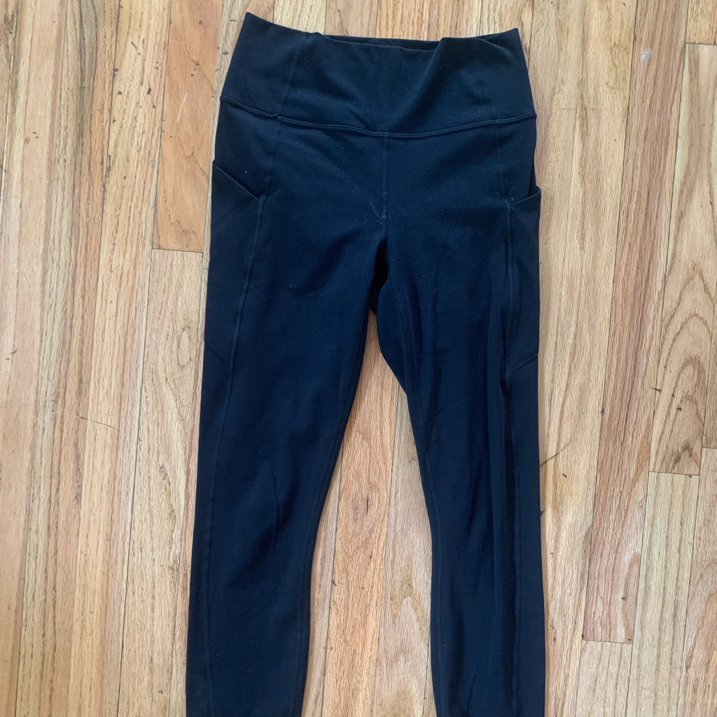 Fabletics Black Pureluxe Leggings With Pocket Women’s Small
